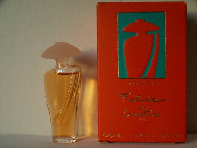 Miniatures De Parfum De Collection Cantuel Gilles Folie De - 