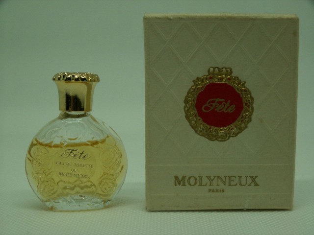 Miniatures de parfum de collection Molyneux - Fête