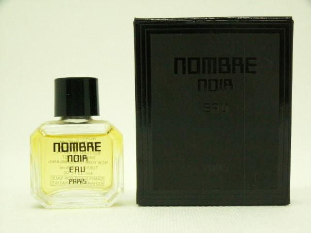 Miniatures de parfum de collection Shiseido - Nombre Noir